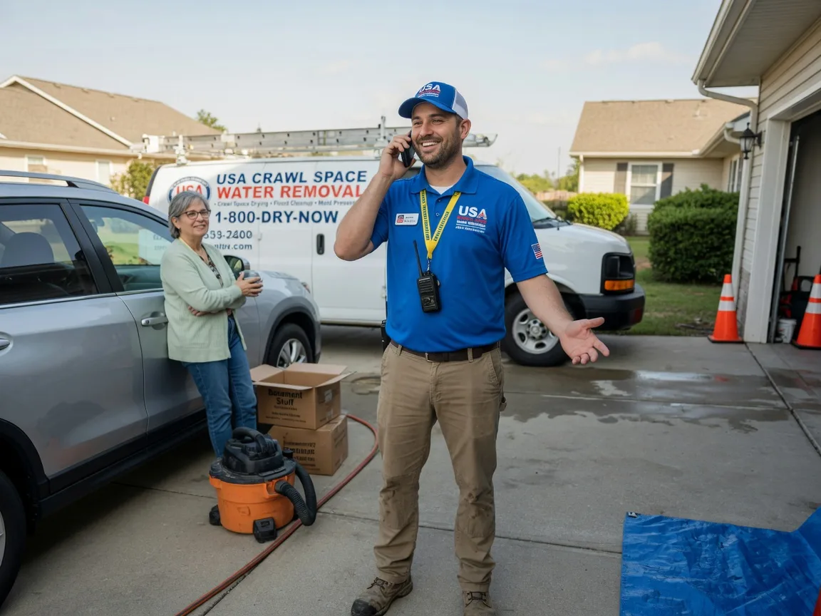 Crawl Space Water Removal Hinkley, CA FAQs